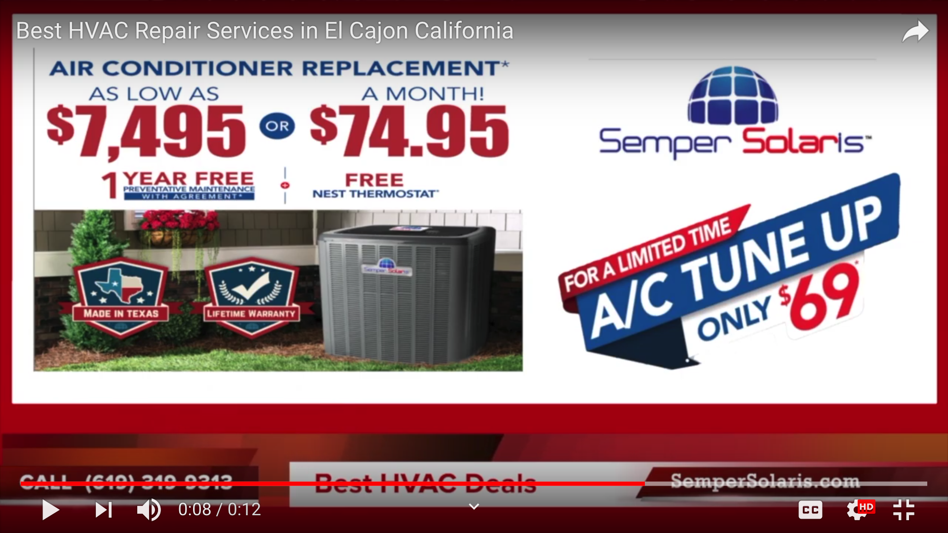 New  Air Conditioning Unit San Marcos Company